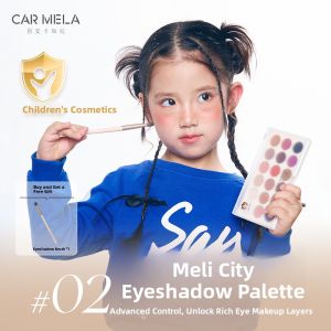 CARMELA | Childrens Stage Use Eye Shadow Palette With Matte And Pearl Finish