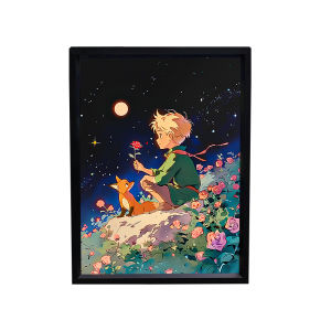 Princes Bluetooth Speaker Creative Trendy Home Use Metal Shell Wireless Soundbox HIFI Sound Night Light Birthday Gift