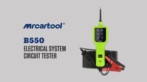 MRCARTOOL B550 ยานยนต์ เครื่องทดสอบโพรบวงจรไฟฟ้า 12V 24V เครื่องตรวจวิเคราะห์ระบบไฟฟ้าใช้ได้กับระบบไฟฟ้ารถยนต์ รถบรรทุก และรถจักรยานยนต์ อินเตอร์เฟสไทย