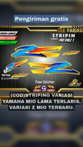 STRIPING VARIASI YAMAHA MIO & STICKER MIOYAMAHA MIO SMILE