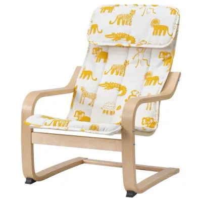 🇲🇾IKEA POÄNG Kids Childrens Toddler Armchair Set Chair/Frame/Cushion - POANG (Kerusi Budak)