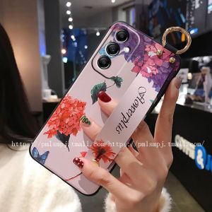 เคสโทรศัพท์ซิลิโคน Samsung S24FE S25ULTRA A56 พร้อมสายรัด ป้องกันการตกหล่น ขอบเต็ม 3D ป้องกันรอยขีดข่วน สำหรับ Samsung S23FE