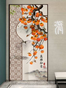 Vách Ngăn Cửa Phòng Tắm Bằng Vải Phong Cách Trung Quốc Dài Dùng Trong Nhà Cửa Chính Phòng Ngủ Nhà Bếp Vách Ngăn Phòng Tắm Cửa Sổ