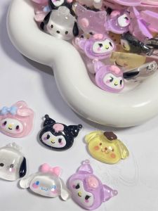 3D Cartoon Decoration DIY Cream Glue Barrettes Phone Case Refridgerator Magnets Resin Accessories Kids Sanrio Cup Sticker