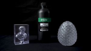 Nhựa in 3d Resin độ trong suốt cao eSun PM200 PMMA Like màu Transparent 0.5-1kg/Chai