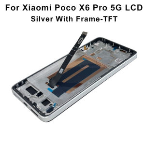 TFT LCD For Xiaomi Poco X6 Display 23122PCD1G Touch Screen For Xiaomi Poco X6 Pro LCD 2311DRK48G Digitizer Assembly Replacement