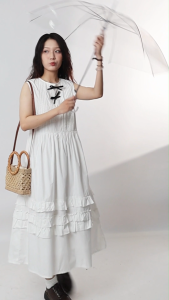 Impéris Fashion | Đầm Trắng Tiểu Thư Freesize