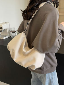 Large Capacity Canvas Crossbody Bag Womens Lazy Style Single Shoulder Bag Fashionable New Model Youth Daily Match Handbag