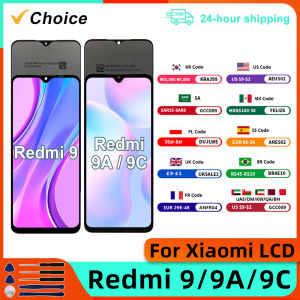 For Xiaomi Redmi 9 9A 9C LCD Display Touch Screen Digitizer For Redmi M2004J19AG M2004J19C Assembly Replacement Parts