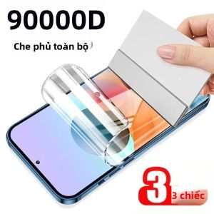 3 Miếng Dán Bảo Vệ Màn Hình HD Hydrogel Full Cover Cho Samsung Galaxy Note 20 8 9 10 - Phim TPU Trong Suốt