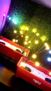 FIRELFLY LED SOLAR LIGHT-  Waterproof Swing Light Outdoor Solar Decorative Lights