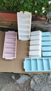 Khay làm đá 5 viên to nhựa Việt Nhật 6965 Khay thạch rau câu đựng đồ trữ đông ăn dặm cho bé 1