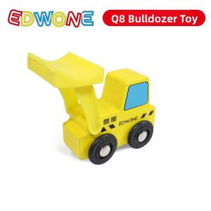 EDWONE | Magnetic Wooden Railway Train Toy