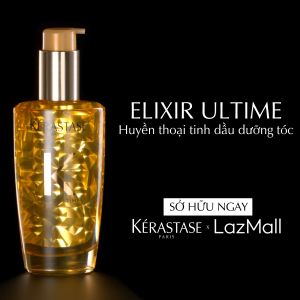 [MỚI] Tinh dầu dưỡng giúp tóc bóng mượt & giảm chẻ ngọn  - Kérastase Elixir Ultime Oil 30ml