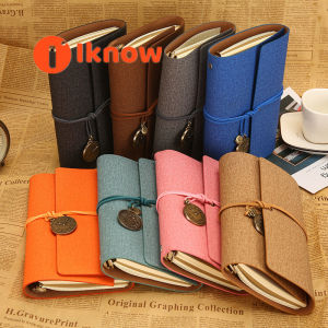 I know A6 Vintage-style Loose-leaf Pocket Watch Creative Journal Small Notebook Student Diary Notepad