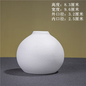 Black Ceramic Flower Vase Home Decorations New Chinese Style Dried Flower Insert Modern Simple Living Room Hotel Ceramic Decorations