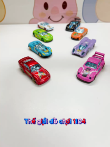 Xe mô hình Die-cast mini cho bé từ 3 tuổi xe đồ chơi kim loại dễ thương Thế giới đồ chơi 1104