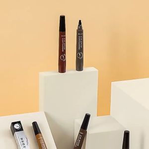 Suake 4-Tip Eyebrow Pencil Wild Eyebrow Waterproof Non-Depigmenting Liquid Eyebrow Pencil苏安可四叉眉笔野生眉仿真根根分明防水不脱色液体眉笔