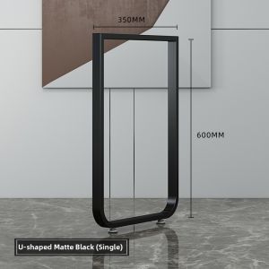 Iron Curved Table Leg Support