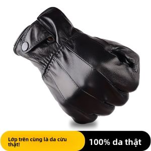 JIFANPAUL | Găng Tay Da Chống Nước Ấm