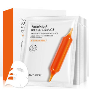 Suomi Face Mask Hydrating Moisturizing Skincare Blood Orange and Vitamin C Soothes Skin