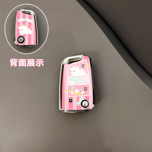 Vỏ Đựng Chìa Khóa Volkswagen Golf 7 Polo Tiguan Vai Trò Vỏ Da PU Mềm Mại Bền Bỉ Phụ Kiện Nội Thất Xe Hơi