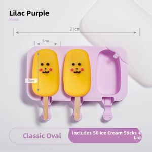 AMW | Soft Silicone Food-Grade Homemade Ice Cream Mold