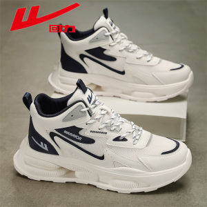 Warrior Mens Shoes Dad Style High Top Mesh Sports Casual Thick Bottom Heightening Mens High Top Net Surface Sports Leisure Shoes