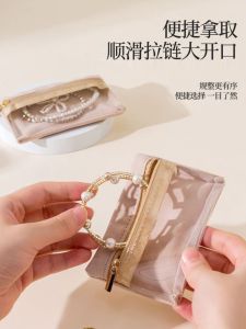 Travel Jewelry Bag Sealed Anti-Oxidation Ring Earring Necklace Storage Box Fashionable Accessory Organizer Pouch for Jewels