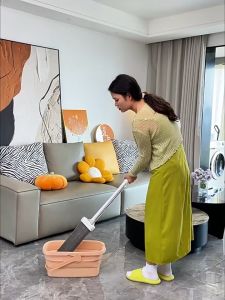 GREENSINDOOR Electrostatic Mop/Disposable Dry Wet Sheet Anti-bacterial Floor Wipes/mop lantai