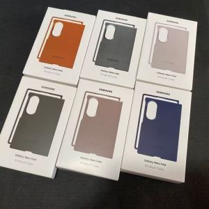 Samsung | Luxury Leather Shockproof Case Samsung Galaxy Z Fold8 Slim Shockproof Camera Protect Back Cover Fold 8 5G Business Bumper Shell