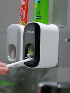 Tooth Paste Automatic Extruder Auto Squish Dual Press Point for Adult and Children Tooth Paste Holder HH103