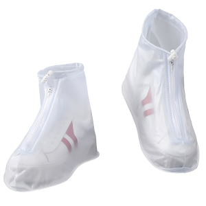 Durable Rainproof Shoe Covers with Zipper for Adults and Children A5