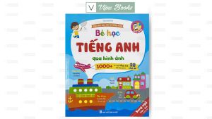 Sách - Bé Học Tiếng Anh Qua Hình Ảnh - 1000+ Từ Vựng Tiếng Anh Đầu Tiên Cho Bé - Quét Mã QR Nghe Đọc