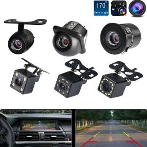 Parking reversing camera universal CCD car rearview camera LED night vision car supplies lens fisheye.