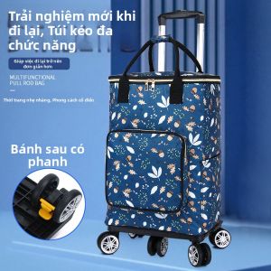 MLZH | Extendable Handle Shopping Cart Foldable