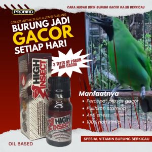 PENDOBRAK STAMINA PERCEPAT GACOR BURUNG TETES KE MAKANAN BURUNG PLECI MURAI KENARI KACER DLL