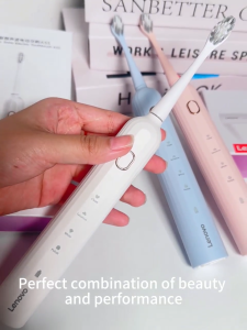 Electric Toothbrush 5 Modes Sonic Automatic Toothbrush USB Charging Vibration Waterproof for Adults Toothbrush Set