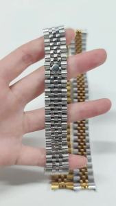 Watchband for Rolex Sub GMT Yacht Daytona 13mm 17mm 20mm 21mm Strap for Jubilee Luxury Watch Chain Parts Replacement Accessories