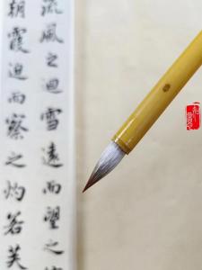 Beginner Friendly Wolf And Sheep Hair Brush for Calligraphy Small Regular Script Practice Ideal for Novices Jiangxi Origin