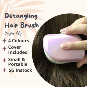 Detangle Hair Brush for Women Detangling Hairbrush Small Portable Comb Hair Brush Portable) Hair Comb Hair Brush/Hairbrush [SG INSTOCK]