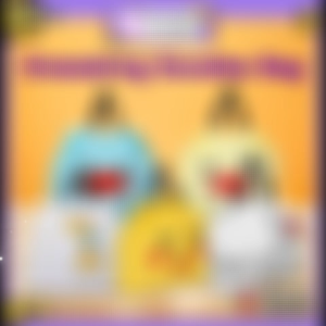 Gift Bag Goodies Bag Door Gift Birthday Party (95) Drawstring New Korean Style Cute Cartoon and Animal Premium Plastic Bag 20pcs