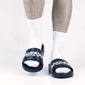 Geoff Max - Viper Deadstep Black Recovery Sandal Pria & Wanita