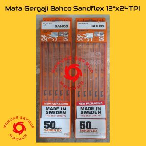 Mata Gergaji Bahco Sandflex Asli 12x24 Hologram Silver