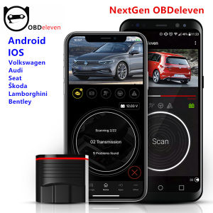 Công Cụ Chẩn Đoán Máy Quét Bluetooth OBD2 Nextgen OBDeleven OBD11 Dành Cho BMW Volkswagen VW Audi Skoda - Tương Thích Với IOS+Android