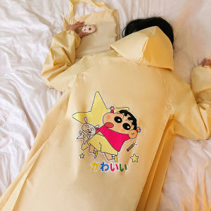 Áo Mưa Kiểu Áo Khoác Một Mảnh Ngoài Trời Chất Liệu EVA Mũ Chống Nước Đồ Đi Bộ Đồ Dùng Du Lịch Thiết Kế Chống Gió