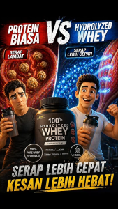 Pharmanutri Whey Protein Hydrolyzed / Hydrolysed 100% Pure WPH 907g (2lbs) 30 Servings @ Hydro Whey