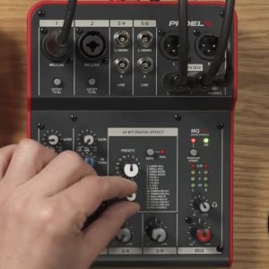 PROEL  MQ6FX มิกเซอร์อนาล็อก สินค้าใหม่ ประกัน 1 ปี MA-6FX  MA 6FX