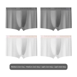 Nanjiren | Antibacterial High Quality Mens Briefs Flat Angle