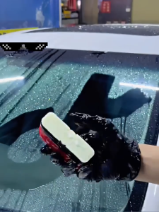 Auto Glass Cleaner Powerful Interior Glass Brush Oil Film Remover Stain Remover/Sikat Pembersih Kaca Depan/Penghilang Lapisan Oli Kaca Otomotif Yang Kuat/Sikat Kaca Interior Kuat MS